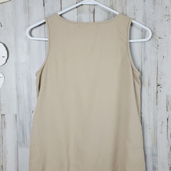 Old Navy Scoop Neck Sleeveless Dress Khaki Size Small - Picture 9 of 9